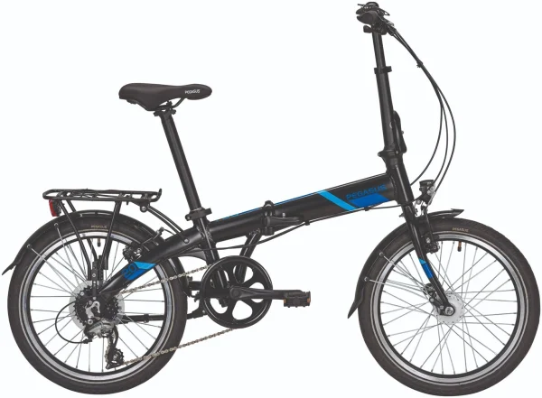 Pegasus P8A Alu Faltrad 8-Gang Kettenschaltung 20 Zoll Schwarz-blau 1