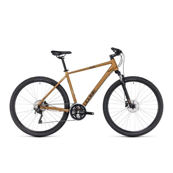 outlet online Cube Bikes Cube Nature Pro Crossbike 2023 | Gold´n´black 1