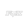 Fox Head-X Tdc Sticker 18 Inch White 11