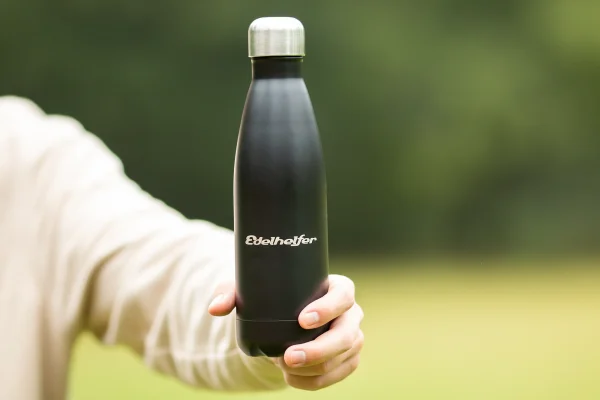 Guter Qualität Edelhelfer Vakuum-Flasche Swing/ Edelstahl / Schwarz 1