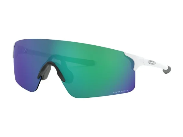 Oakley Sonnenbrille EVZero Blades Matte White | Prizm Jade Iridium 1