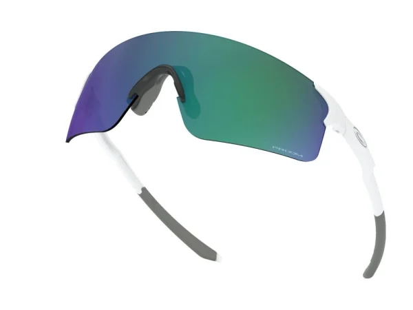 Oakley Sonnenbrille EVZero Blades Matte White | Prizm Jade Iridium 6