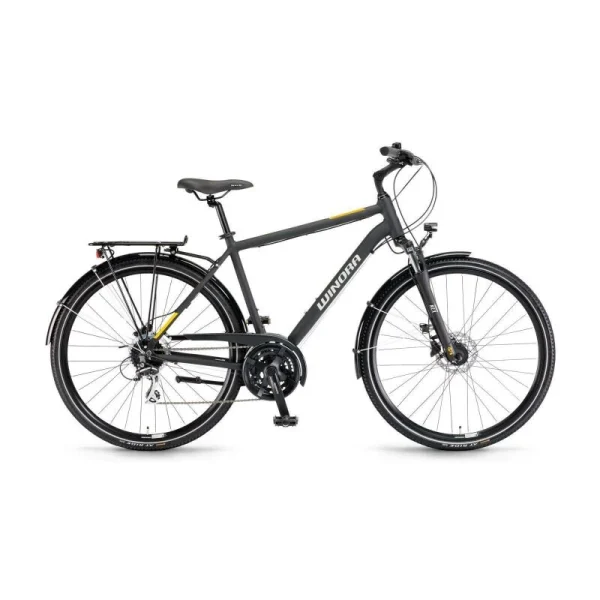 billig outlet online Winora Domingo 24 Trekkingrad 2023 | Black Matte 1